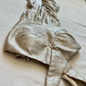 Gold Maxi Dress from Laundry by Shelli Segal - Size 0